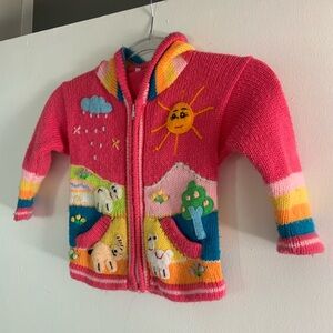 Vibrant Multicolor Knit Sweater